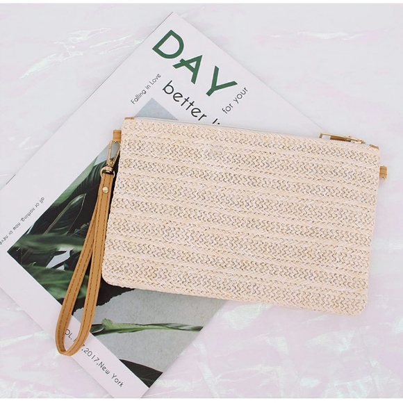 Straw handbag for women. - Picture 3 of 12